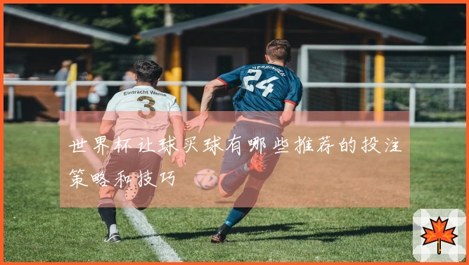 世界杯让球买球有哪些推荐的投注策略和技巧