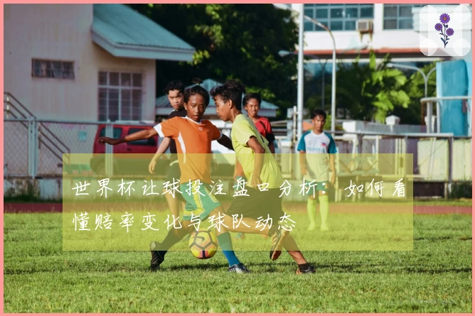 世界杯让球投注盘口分析：如何看懂赔率变化与球队动态